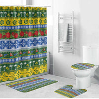 Solomon Islands Christmas Bathroom Set The Solomons Melanesian Meri Krismas - Polynesian Pride