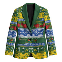 Solomon Islands Christmas Blazer The Solomons Melanesian Meri Krismas - Polynesian Pride