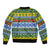 Solomon Islands Christmas Bomber Jacket The Solomons Melanesian Meri Krismas - Polynesian Pride