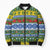 Solomon Islands Christmas Bomber Puffer Jacket The Solomons Melanesian Meri Krismas - Polynesian Pride