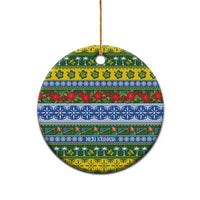 Solomon Islands Christmas Ceramic Ornament The Solomons Melanesian Meri Krismas - Polynesian Pride