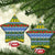 Solomon Islands Christmas Ceramic Ornament The Solomons Melanesian Meri Krismas - Polynesian Pride