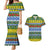 Solomon Islands Christmas Couples Matching Mermaid Dress and Hawaiian Shirt The Solomons Melanesian Meri Krismas - Polynesian Pride