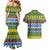 Solomon Islands Christmas Couples Matching Mermaid Dress and Hawaiian Shirt The Solomons Melanesian Meri Krismas - Polynesian Pride