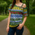 Solomon Islands Christmas Cross Shoulder Shirt The Solomons Melanesian Meri Krismas - Polynesian Pride