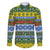 Solomon Islands Christmas Family Matching Long Sleeve Bodycon Dress and Hawaiian Shirt The Solomons Melanesian Meri Krismas - Polynesian Pride
