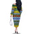 Solomon Islands Christmas Family Matching Off The Shoulder Long Sleeve Dress and Hawaiian Shirt The Solomons Melanesian Meri Krismas - Polynesian Pride
