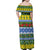 Solomon Islands Christmas Family Matching Off Shoulder Maxi Dress and Hawaiian Shirt The Solomons Melanesian Meri Krismas - Polynesian Pride