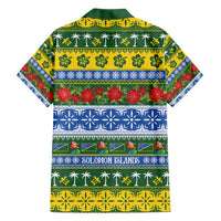 Solomon Islands Christmas Family Matching Puletasi and Hawaiian Shirt The Solomons Melanesian Meri Krismas - Polynesian Pride