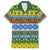 Solomon Islands Christmas Family Matching Short Sleeve Bodycon Dress and Hawaiian Shirt The Solomons Melanesian Meri Krismas - Polynesian Pride