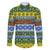 Solomon Islands Christmas Family Matching Short Sleeve Bodycon Dress and Hawaiian Shirt The Solomons Melanesian Meri Krismas - Polynesian Pride
