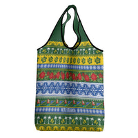 Solomon Islands Christmas Grocery Bag The Solomons Melanesian Meri Krismas - Polynesian Pride