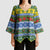 Solomon Islands Christmas Kimono Sleeve Blouse The Solomons Melanesian Meri Krismas - Polynesian Pride