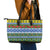 Solomon Islands Christmas Leather Tote Bag The Solomons Melanesian Meri Krismas - Polynesian Pride