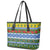 Solomon Islands Christmas Leather Tote Bag The Solomons Melanesian Meri Krismas - Polynesian Pride