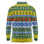 Solomon Islands Christmas Long Sleeve Polo Shirt The Solomons Melanesian Meri Krismas - Polynesian Pride