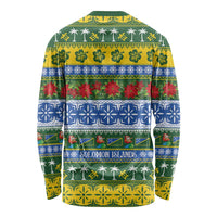 Solomon Islands Christmas Long Sleeve Shirt The Solomons Melanesian Meri Krismas - Polynesian Pride