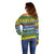Solomon Islands Christmas Off Shoulder Sweater The Solomons Melanesian Meri Krismas - Polynesian Pride