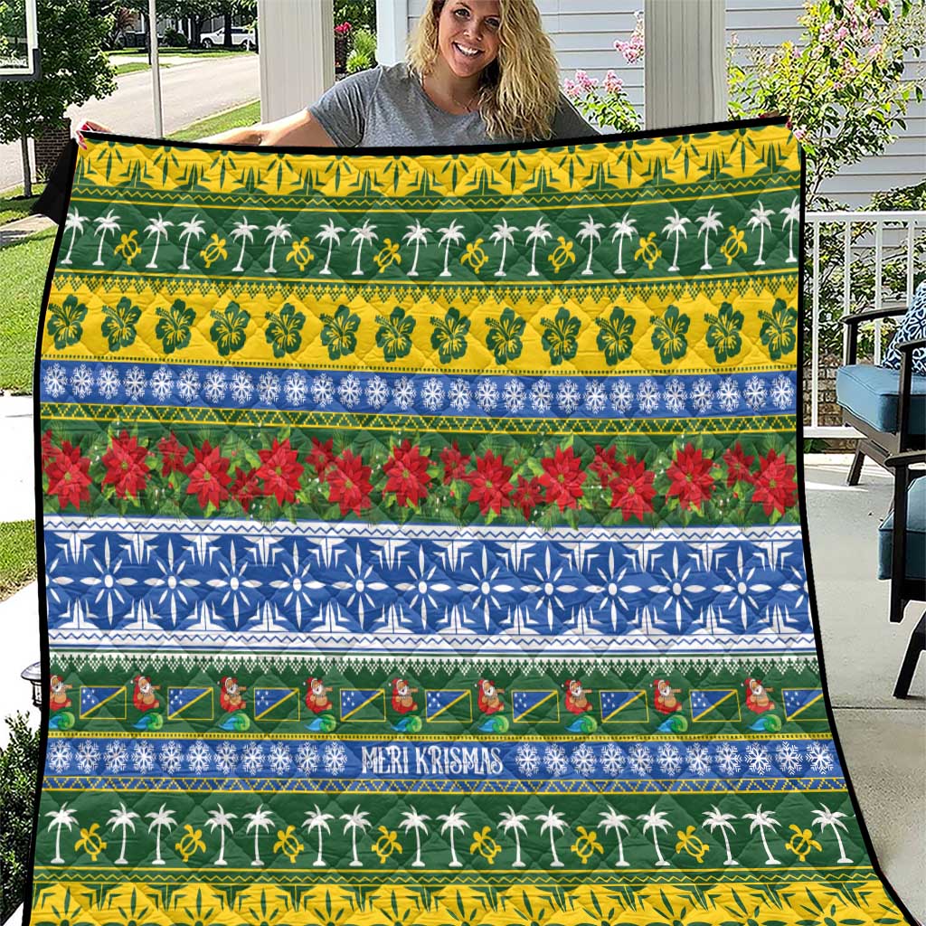 Solomon Islands Christmas Quilt The Solomons Melanesian Meri Krismas - Polynesian Pride
