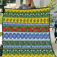 Solomon Islands Christmas Quilt The Solomons Melanesian Meri Krismas - Polynesian Pride