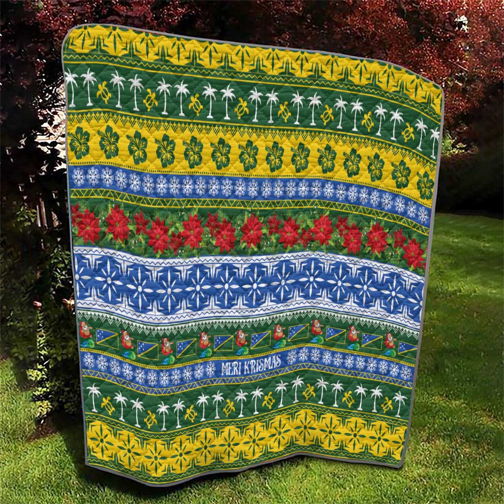 Solomon Islands Christmas Quilt The Solomons Melanesian Meri Krismas - Polynesian Pride