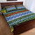 Solomon Islands Christmas Quilt Bed Set The Solomons Melanesian Meri Krismas - Polynesian Pride