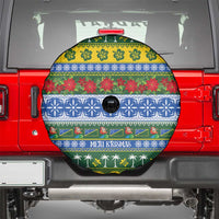 Solomon Islands Christmas Spare Tire Cover The Solomons Melanesian Meri Krismas - Polynesian Pride