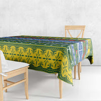 Solomon Islands Christmas Tablecloth The Solomons Melanesian Meri Krismas - Polynesian Pride
