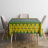 Solomon Islands Christmas Tablecloth The Solomons Melanesian Meri Krismas - Polynesian Pride