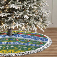 Solomon Islands Christmas Tree Skirt The Solomons Melanesian Meri Krismas - Polynesian Pride