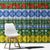 Solomon Islands Christmas Window Curtain The Solomons Melanesian Meri Krismas - Polynesian Pride