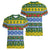 Solomon Islands Christmas Women V-Neck T-Shirt The Solomons Melanesian Meri Krismas - Polynesian Pride