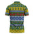 Solomon Islands Christmas Zipper Polo Shirt The Solomons Melanesian Meri Krismas - Polynesian Pride