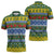 Solomon Islands Christmas Zipper Polo Shirt The Solomons Melanesian Meri Krismas - Polynesian Pride