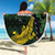 Solomon Islands Beach Blanket 677 Proud Crocodile Melanesian Pattern - Polynesian Pride