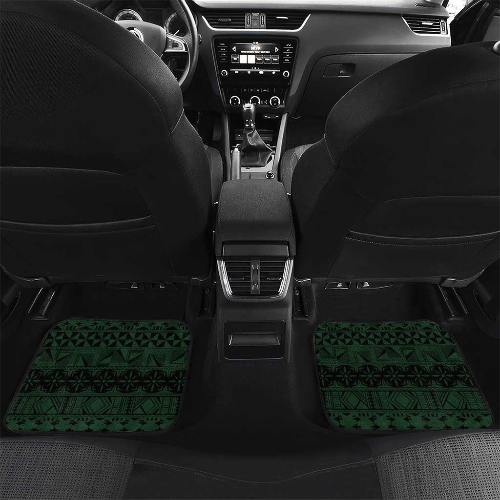 Solomon Islands Car Mats 677 Proud Crocodile Melanesian Pattern - Polynesian Pride