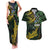 Solomon Islands Couples Matching Tank Maxi Dress and Hawaiian Shirt 677 Proud Crocodile Melanesian Pattern - Polynesian Pride