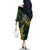 Solomon Islands Family Matching Off The Shoulder Long Sleeve Dress and Hawaiian Shirt 677 Proud Crocodile Melanesian Pattern - Polynesian Pride