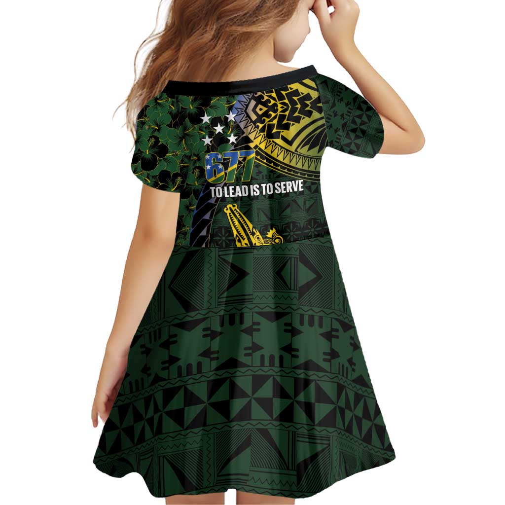 Solomon Islands Family Matching Off Shoulder Short Dress and Hawaiian Shirt 677 Proud Crocodile Melanesian Pattern - Polynesian Pride