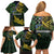 Solomon Islands Family Matching Off Shoulder Short Dress and Hawaiian Shirt 677 Proud Crocodile Melanesian Pattern - Polynesian Pride