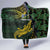 Solomon Islands Hooded Blanket 677 Proud Crocodile Melanesian Pattern - Polynesian Pride