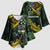 Solomon Islands Kimono Sleeve Blouse 677 Proud Crocodile Melanesian Pattern - Polynesian Pride