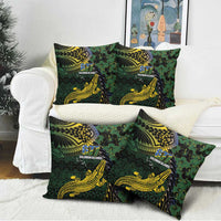 Solomon Islands Pillow Cover 677 Proud Crocodile Melanesian Pattern - Polynesian Pride