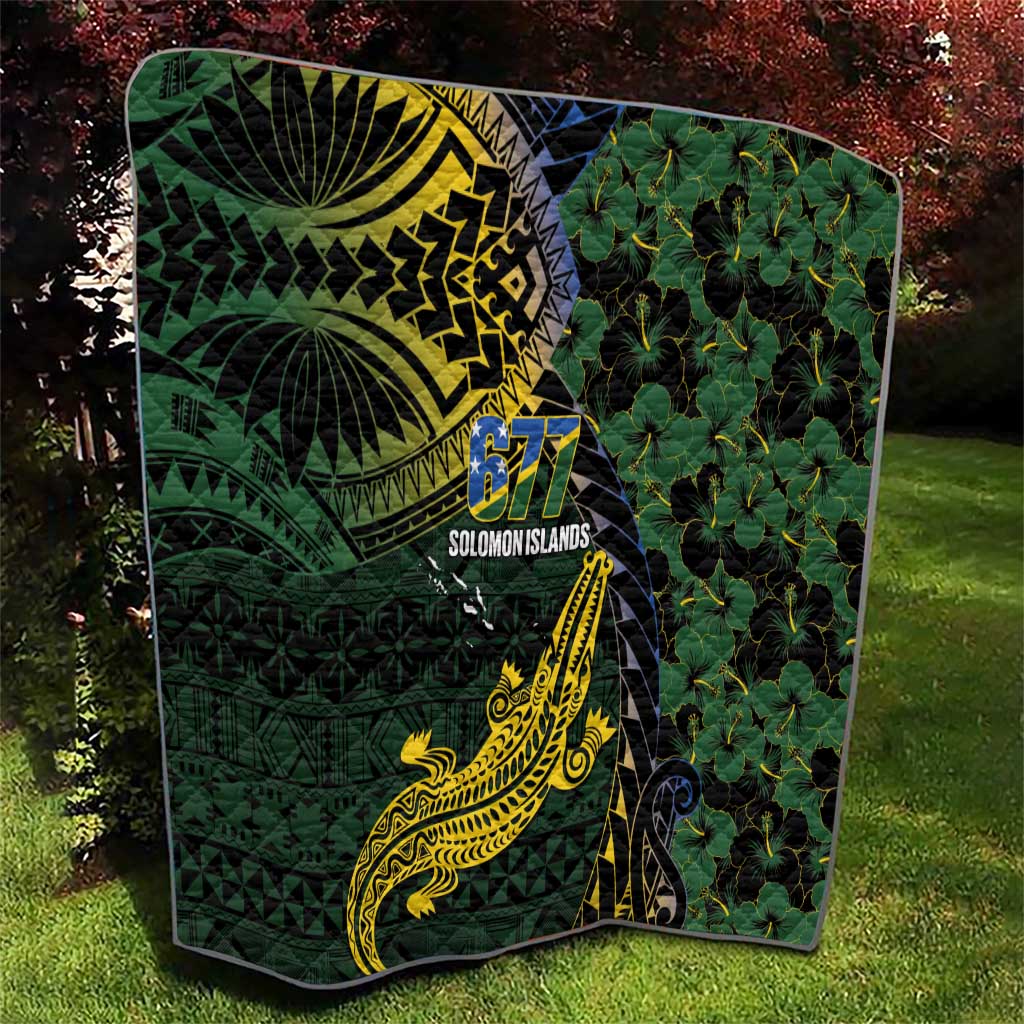 Solomon Islands Quilt 677 Proud Crocodile Melanesian Pattern LT14 - Polynesian Pride