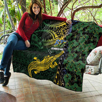 Solomon Islands Quilt 677 Proud Crocodile Melanesian Pattern LT14 - Polynesian Pride