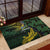 Solomon Islands Rubber Doormat 677 Proud Crocodile Melanesian Pattern - Polynesian Pride