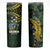 Solomon Islands Skinny Tumbler 677 Proud Crocodile Melanesian Pattern - Polynesian Pride