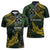 Solomon Islands Zipper Polo Shirt 677 Proud Crocodile Melanesian Pattern - Polynesian Pride