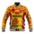 Custom Papua New Guinea Rugby Baseball Jacket 2023 Go Kumuls Pacific Dynamic Style LT14 Unisex Yellow - Polynesian Pride