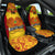 Custom Papua New Guinea Rugby Car Seat Cover 2023 Go Kumuls Pacific Dynamic Style LT14 One Size Yellow - Polynesian Pride